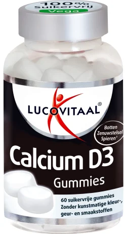 Online Lucovitaal Calcium D3 gum