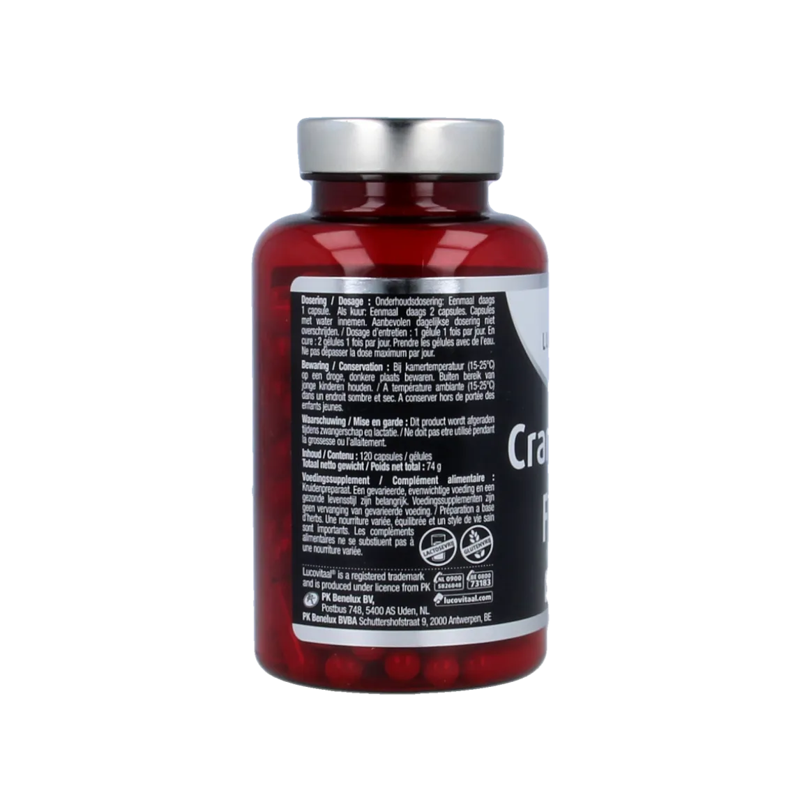 New Lucovitaal Cranberry x-tra