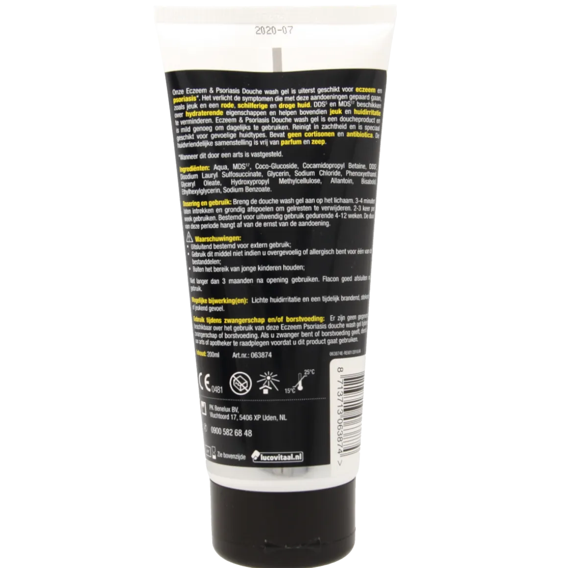 Lucovitaal Eczeem psoriasis douchegel