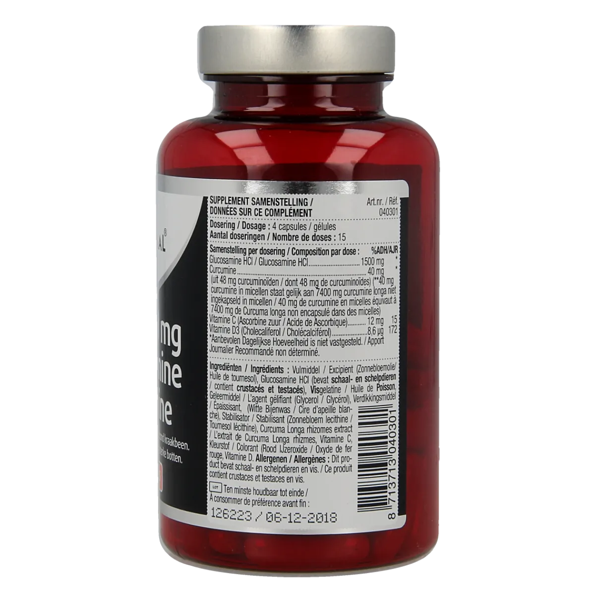 New Lucovitaal Glucosamine & curcumine 1500/40mg