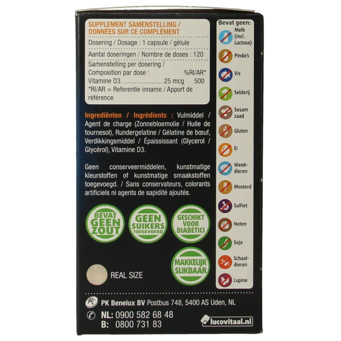 Lucovitaal Koudwater visolie puur omega 3