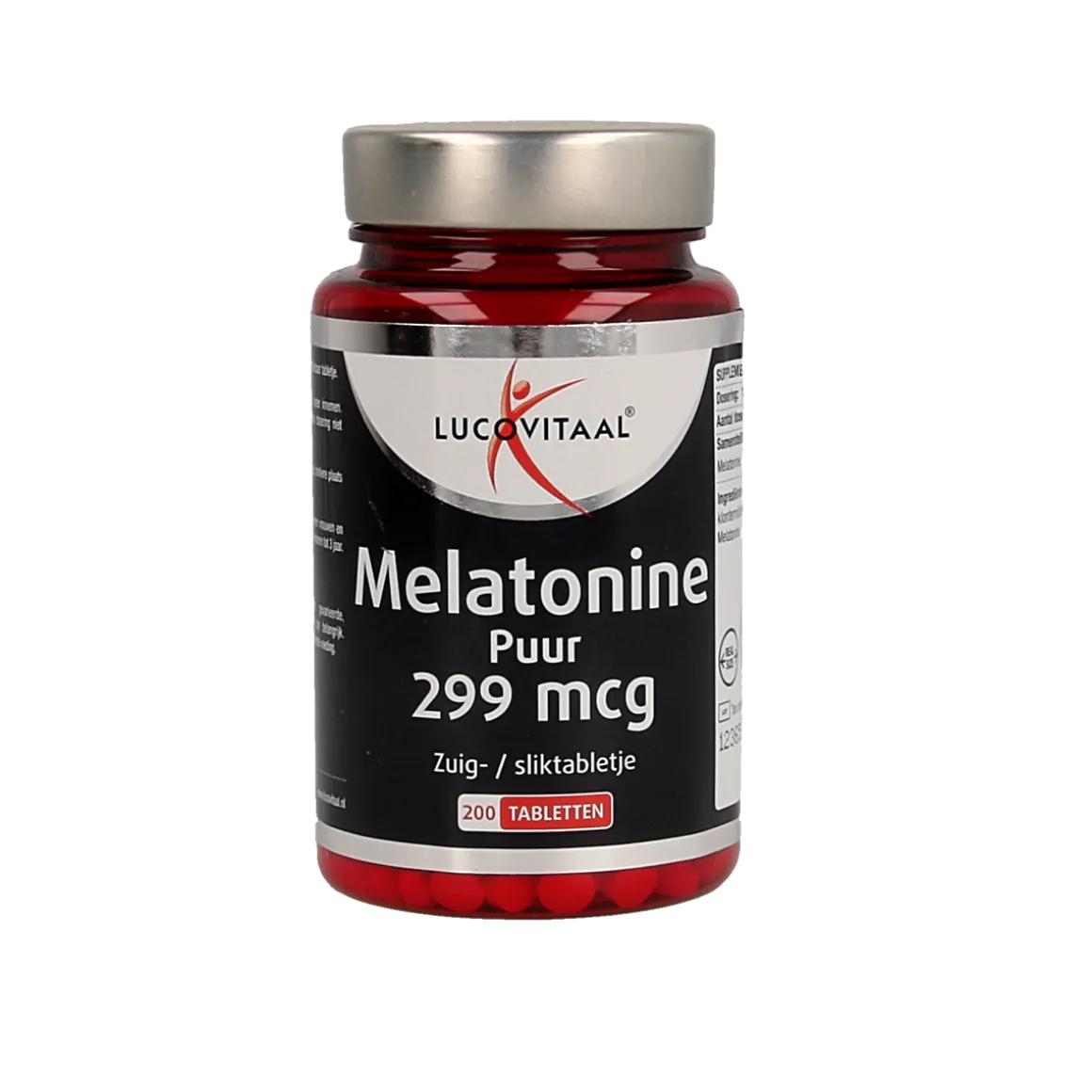 Lucovitaal Melatonine puur 0.299mg