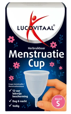 Hot Lucovitaal Menstruatiecup maat S