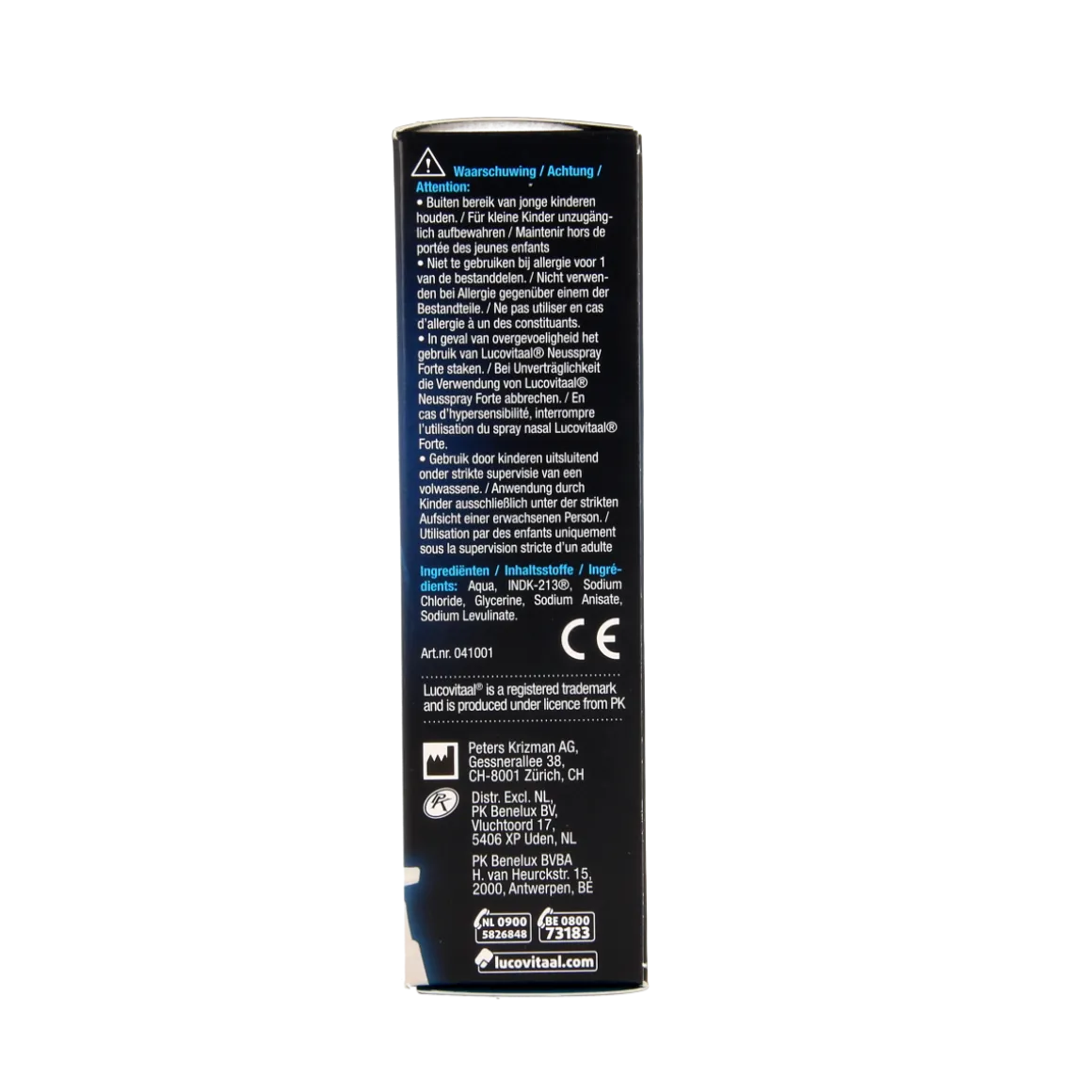 Lucovitaal Voetschimmel zwemmerseczeem spray