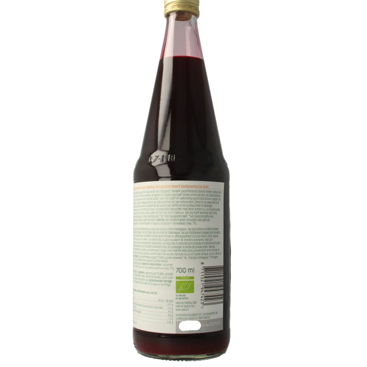 Clearance Luna E Terra Rode bietensap melkzuur demeter bio