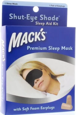 Discount Macks Shut eye shade sleep mask