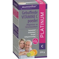Sale Mannavital Gebufferde vitamine C platinum