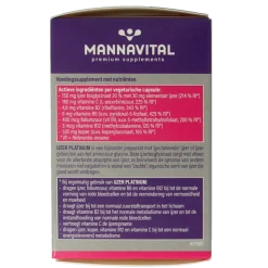 Mannavital IJzer platinum