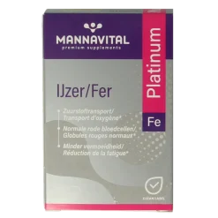 Mannavital IJzer platinum