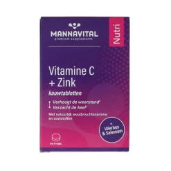 Mannavital Vitamine C plus zink