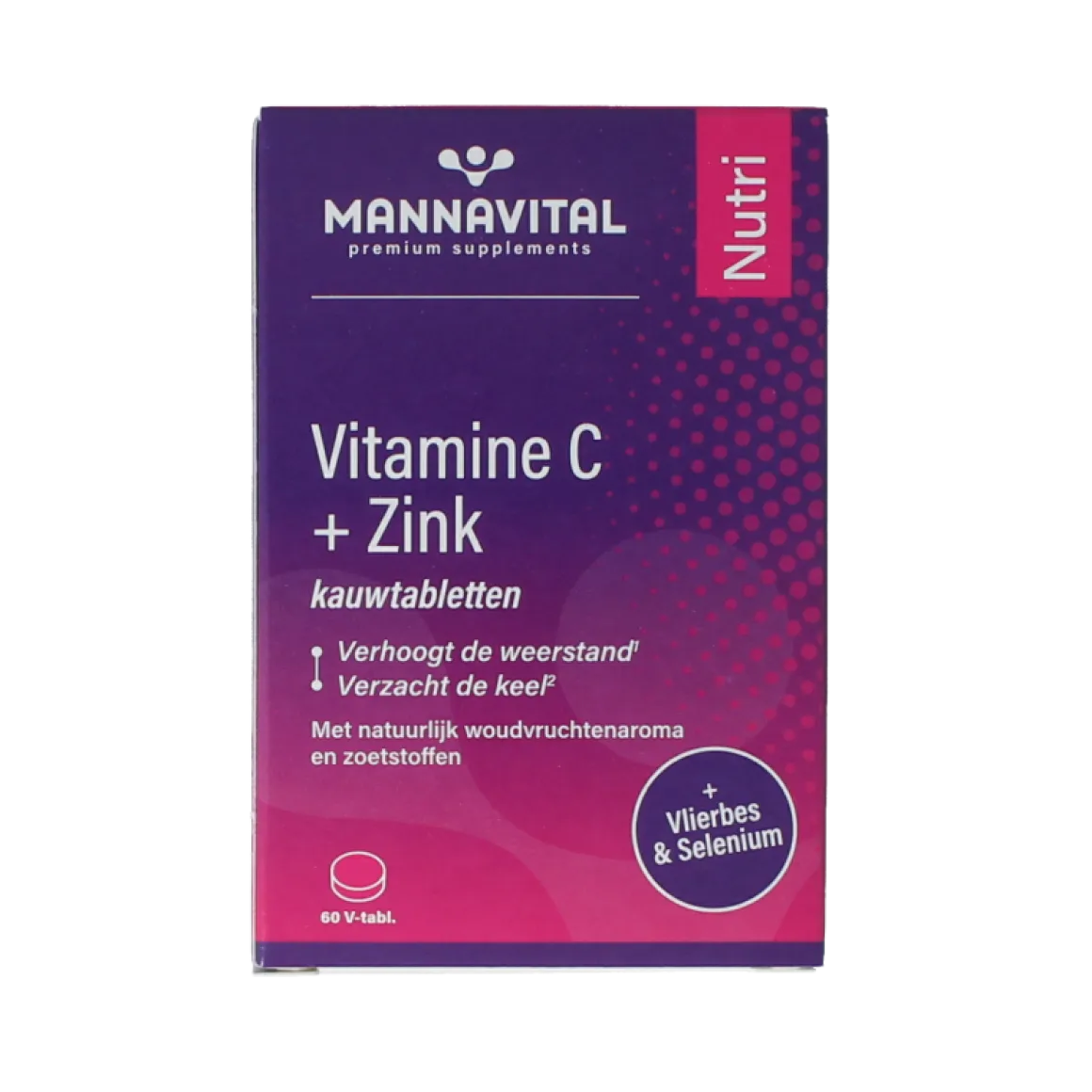 Mannavital Vitamine C plus zink