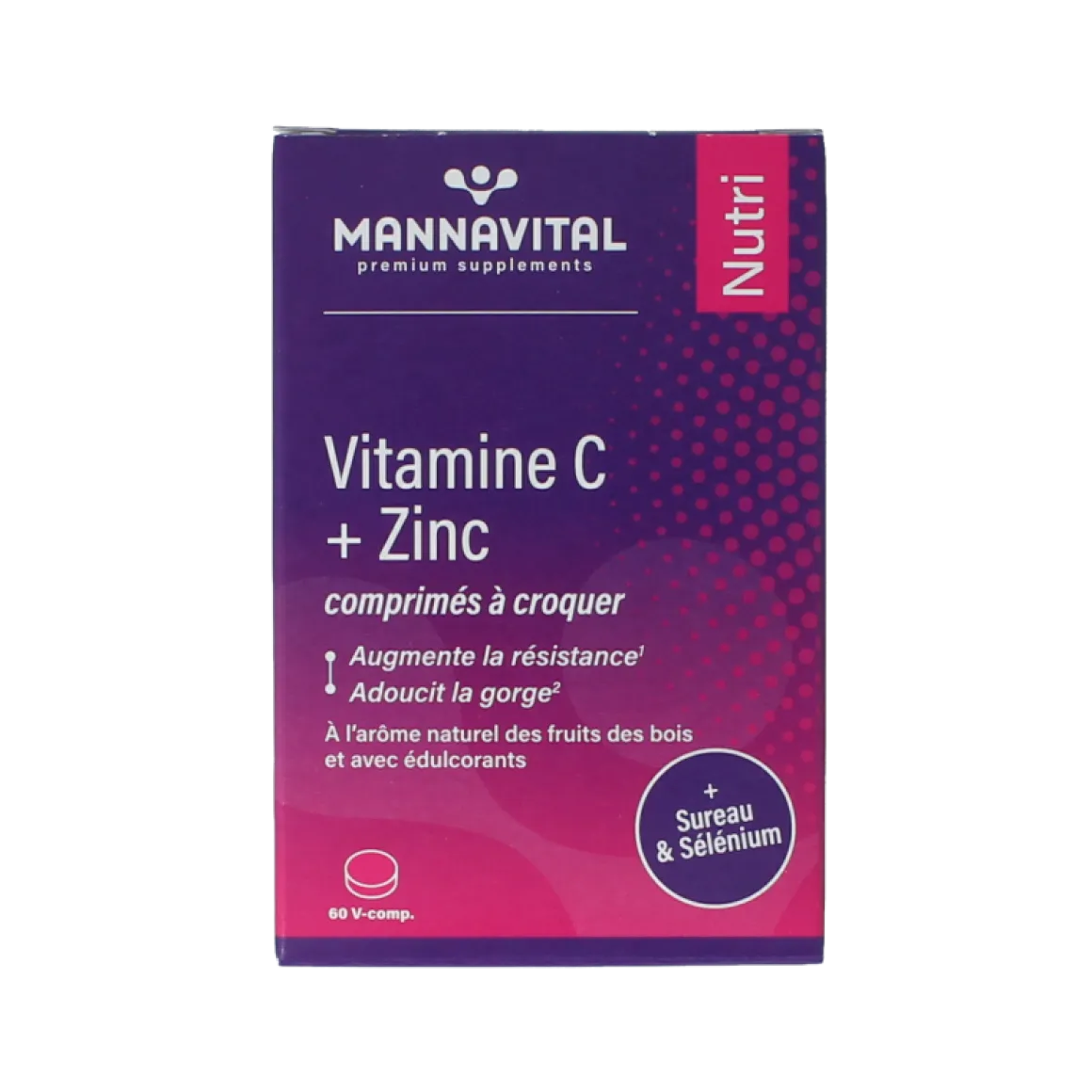 Mannavital Vitamine C plus zink