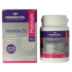 Mannavital Vitamine D3 platinum