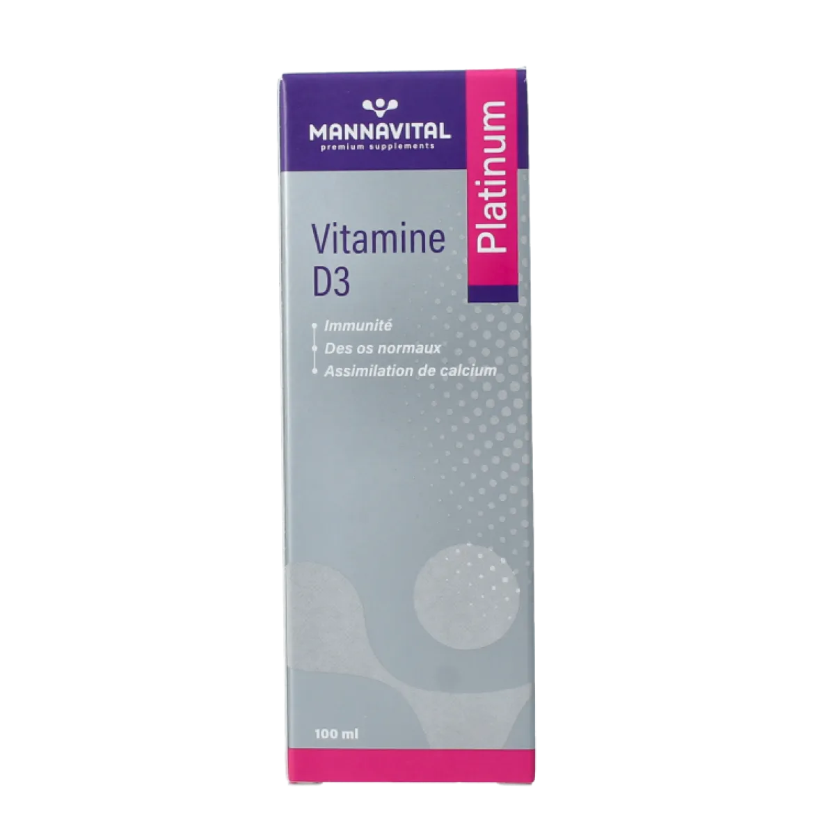 Mannavital Vitamine D3 platinum