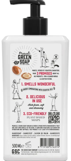 Marcel's Green Soap Handzeep argan & oudh