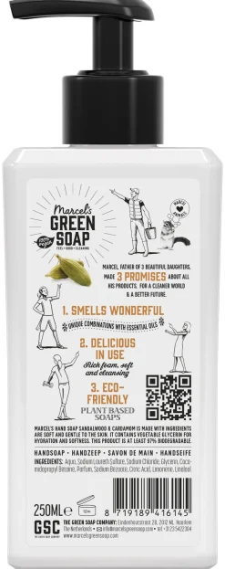 Marcel's Green Soap Handzeep sandelhout & kardemom