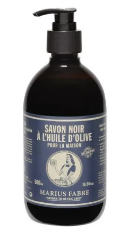 Clearance Marius Fabre Savon noir zwarte zeep met pomp