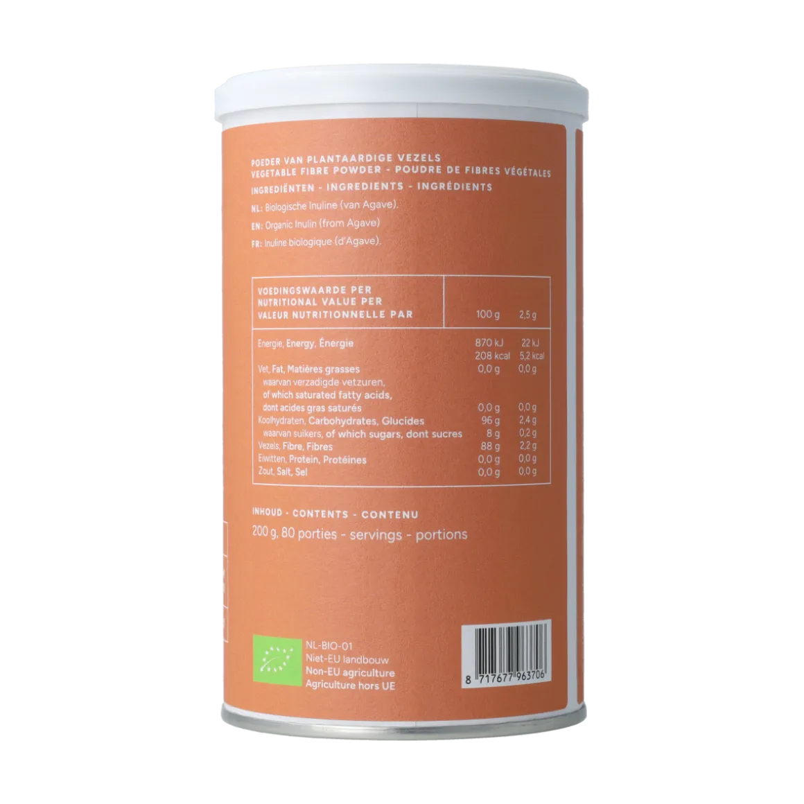 Mattisson Agave inuline bio
