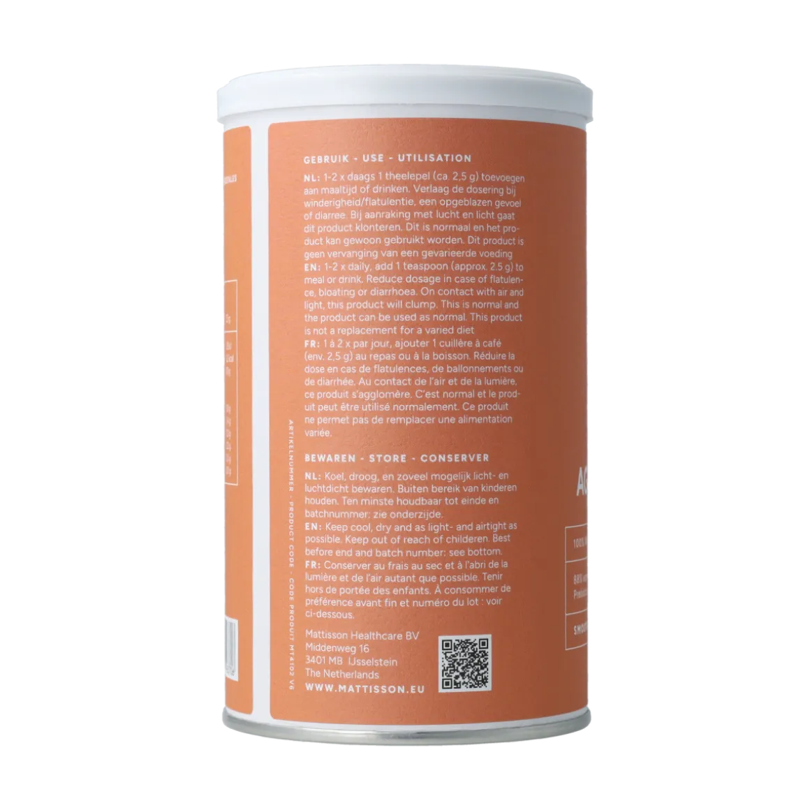 Mattisson Agave inuline bio