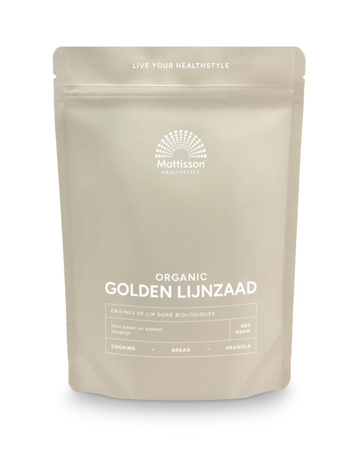 Mattisson Golden lijnzaad omega 3 bio