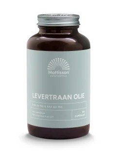 Mattisson Levertraanolie 1000mg met vitamine A/D