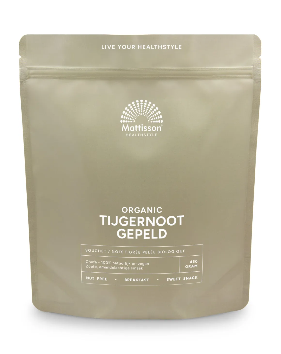 Mattisson Tijgernoot chufa gepeld bio