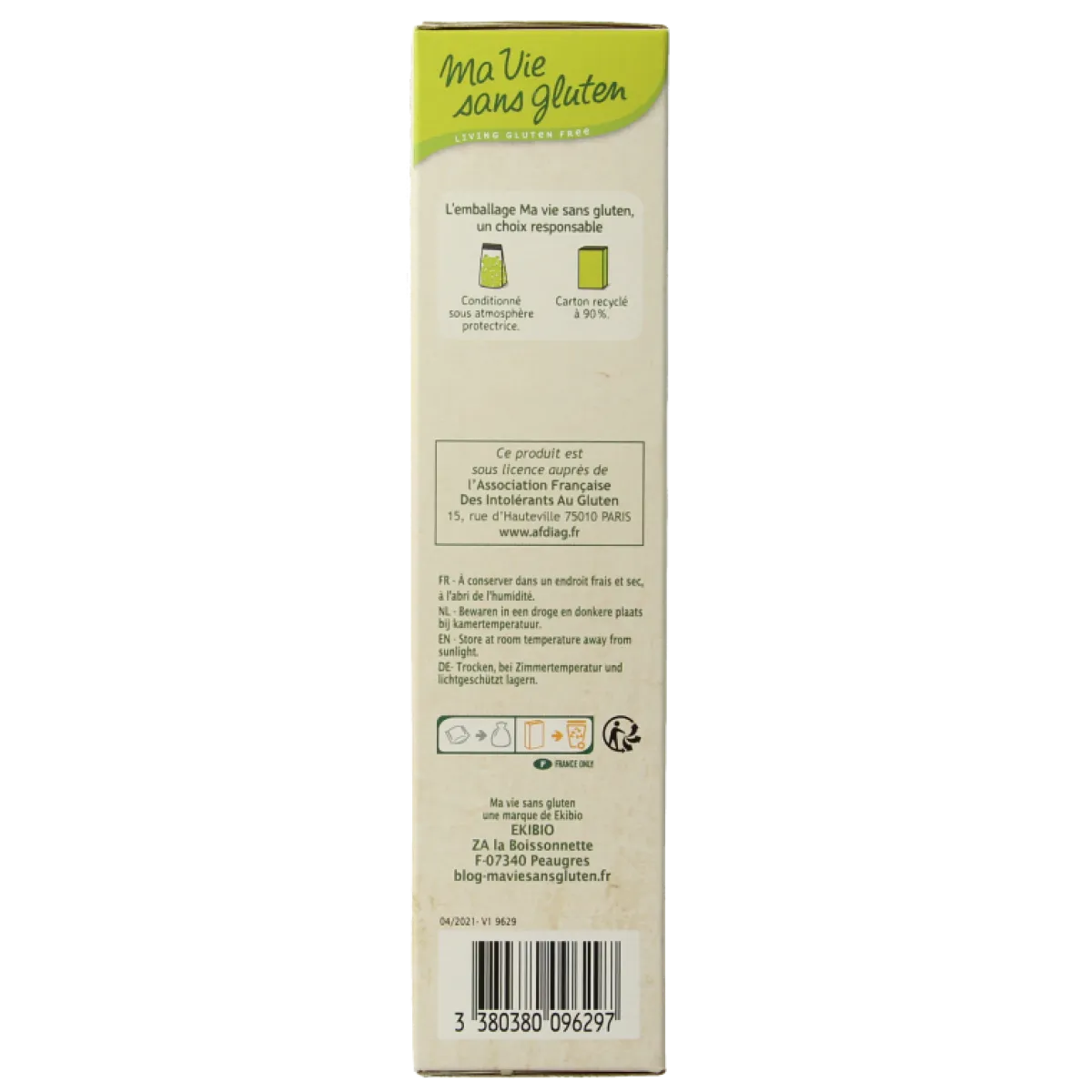 Online Ma Vie Sans Couscous 100% boekweit glutenvrij bio