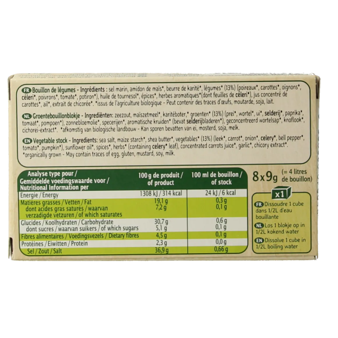 Ma Vie Sans Groentebouillon glutenvrij bio