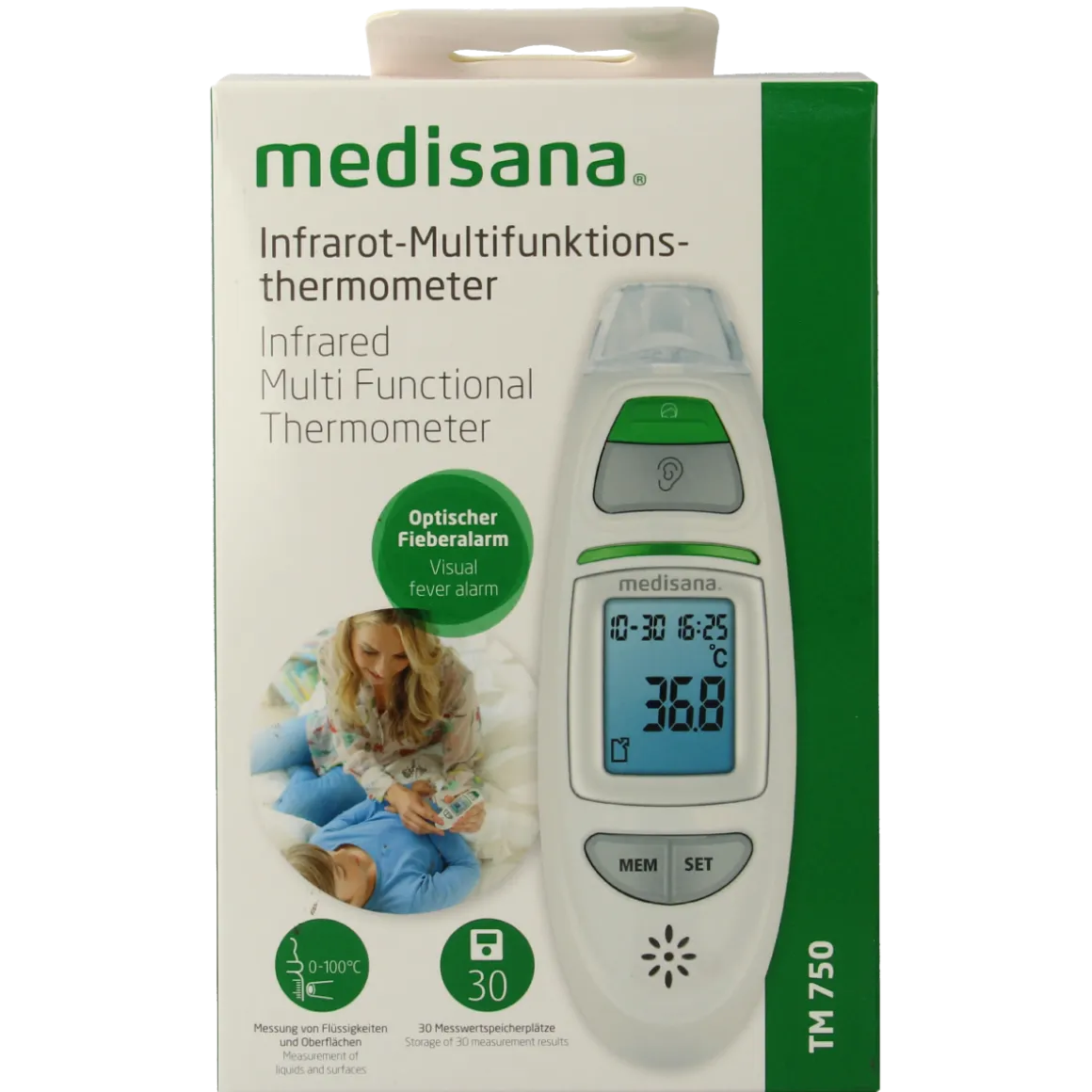 Medisana Multifunctionele thermometer TM750