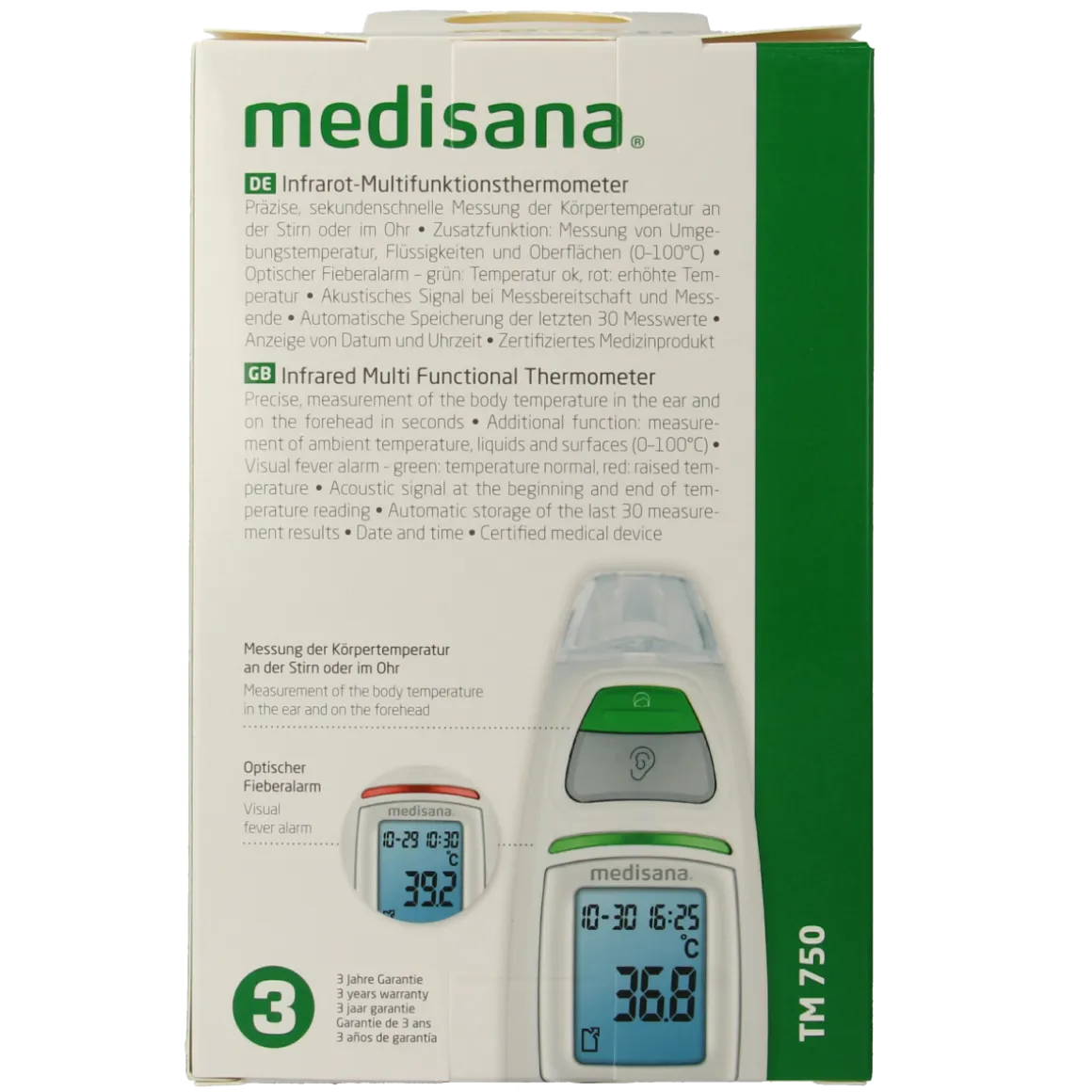 Medisana Multifunctionele thermometer TM750