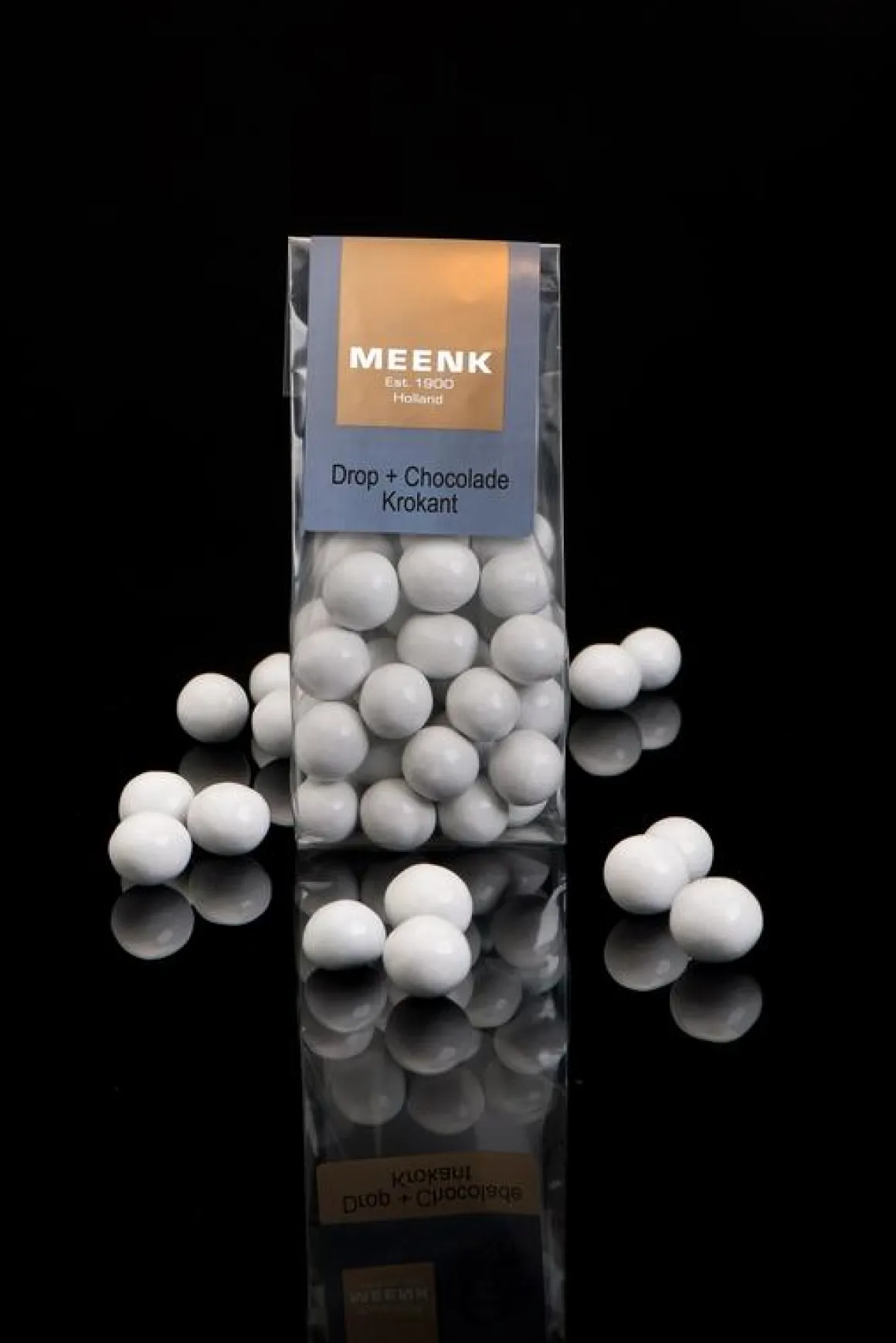 Meenk Drop + chocolade krokant