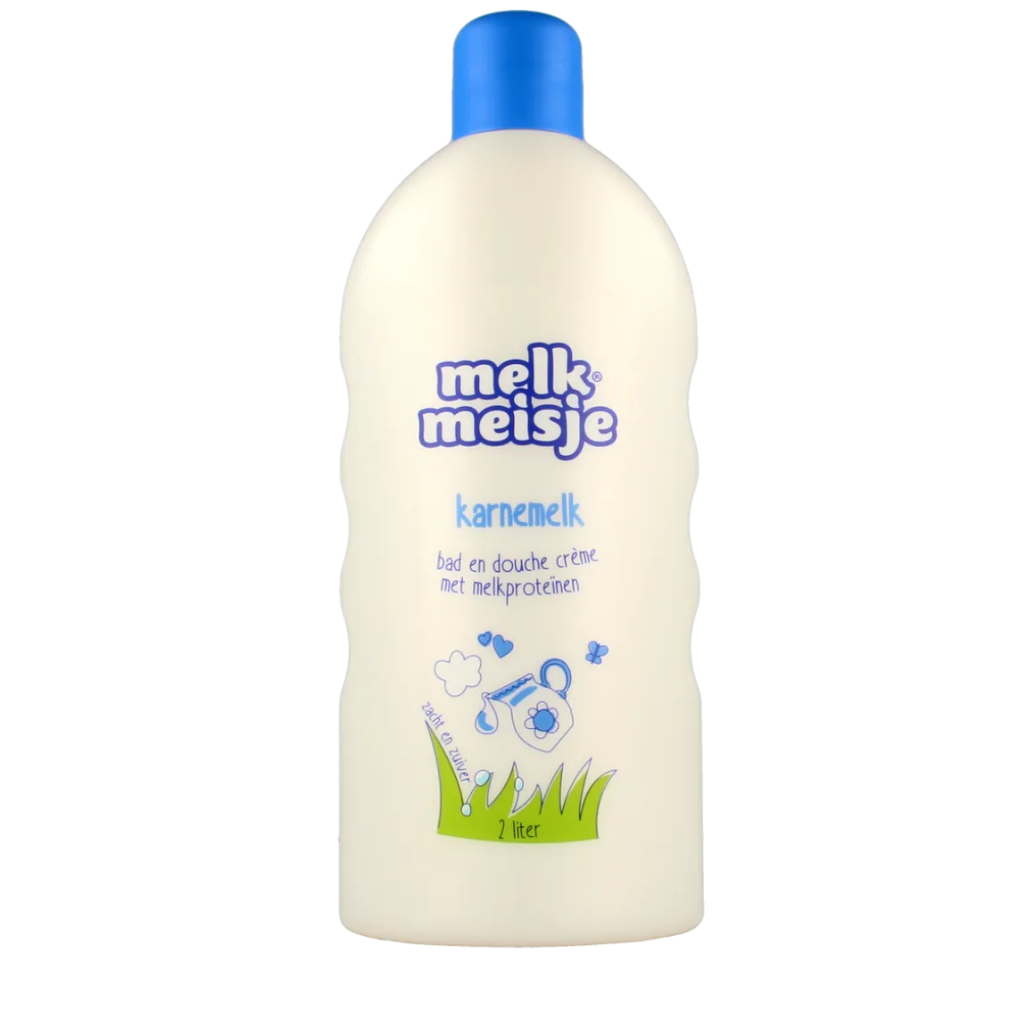 Melkmeisje Bad en douche karnemelk