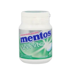 Outlet Mentos Gum greenmint white pot