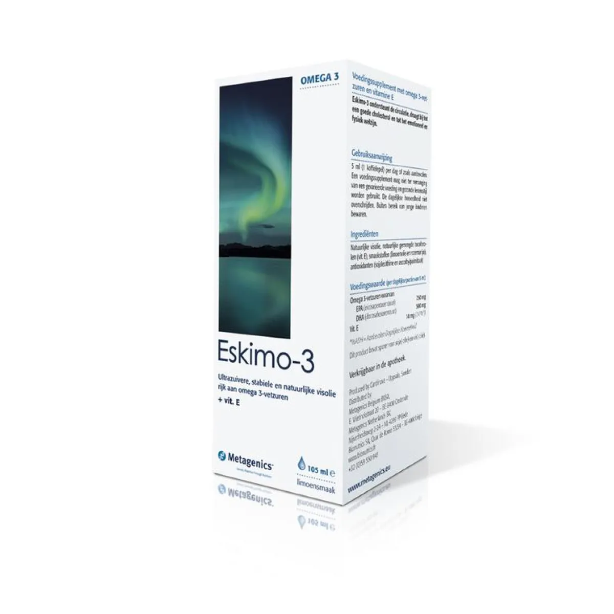 New Metagenics Eskimo 3 vloeibaar limoen
