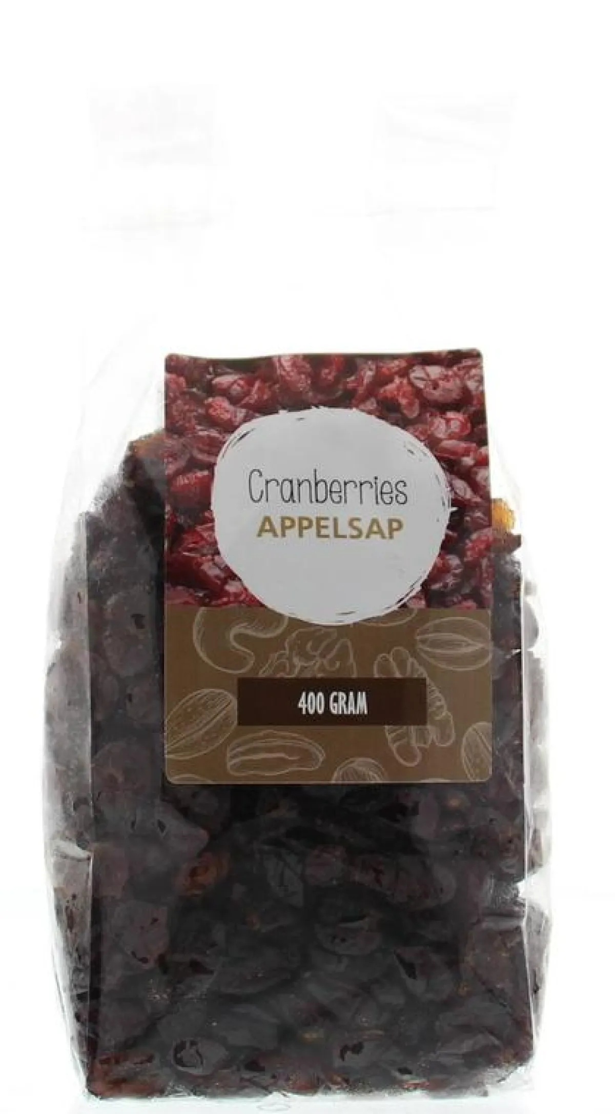 Clearance MijnNatuurwinkel Cranberries gezoet met appeldiksap