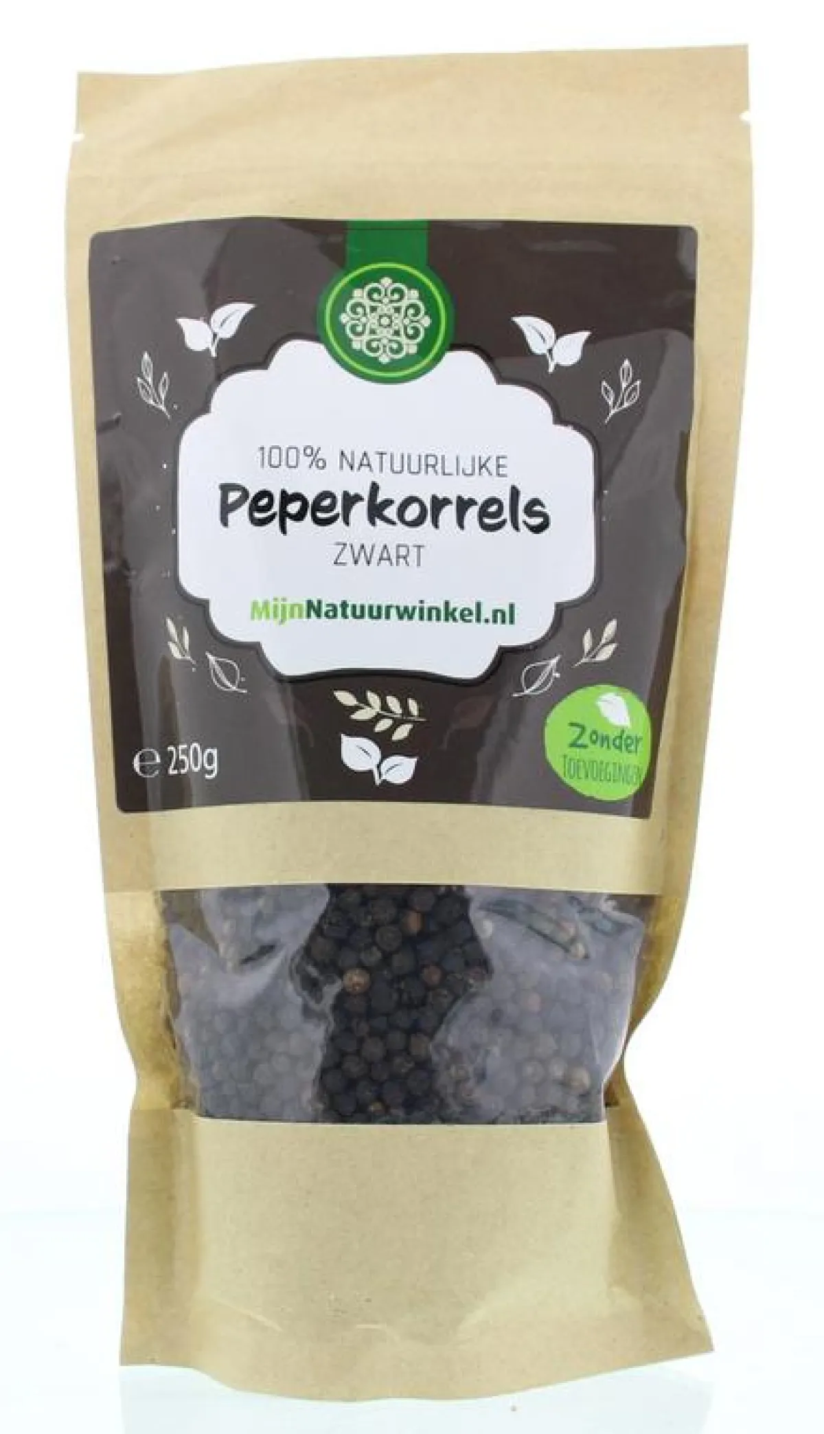 Outlet MijnNatuurwinkel Peperkorrels zwart