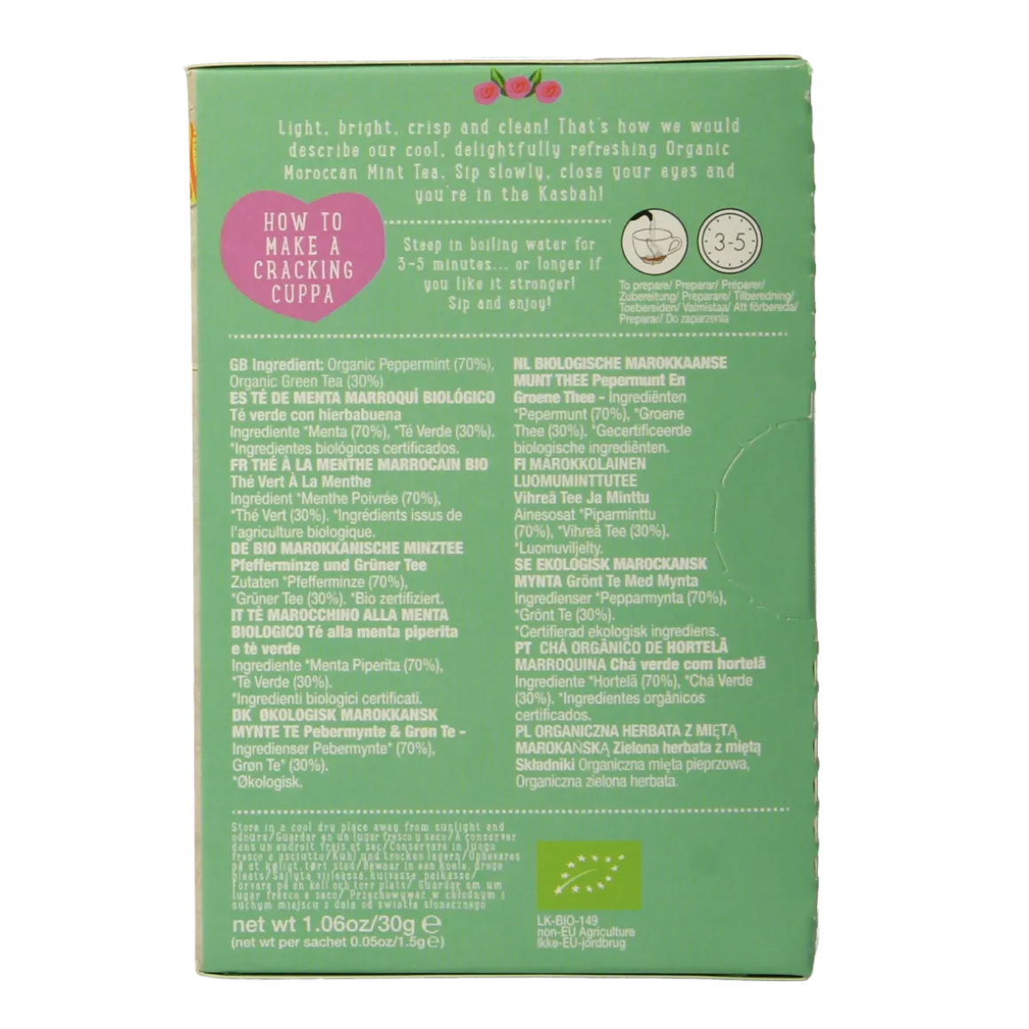 Ministry Of Tea Moroccan mint tea bio