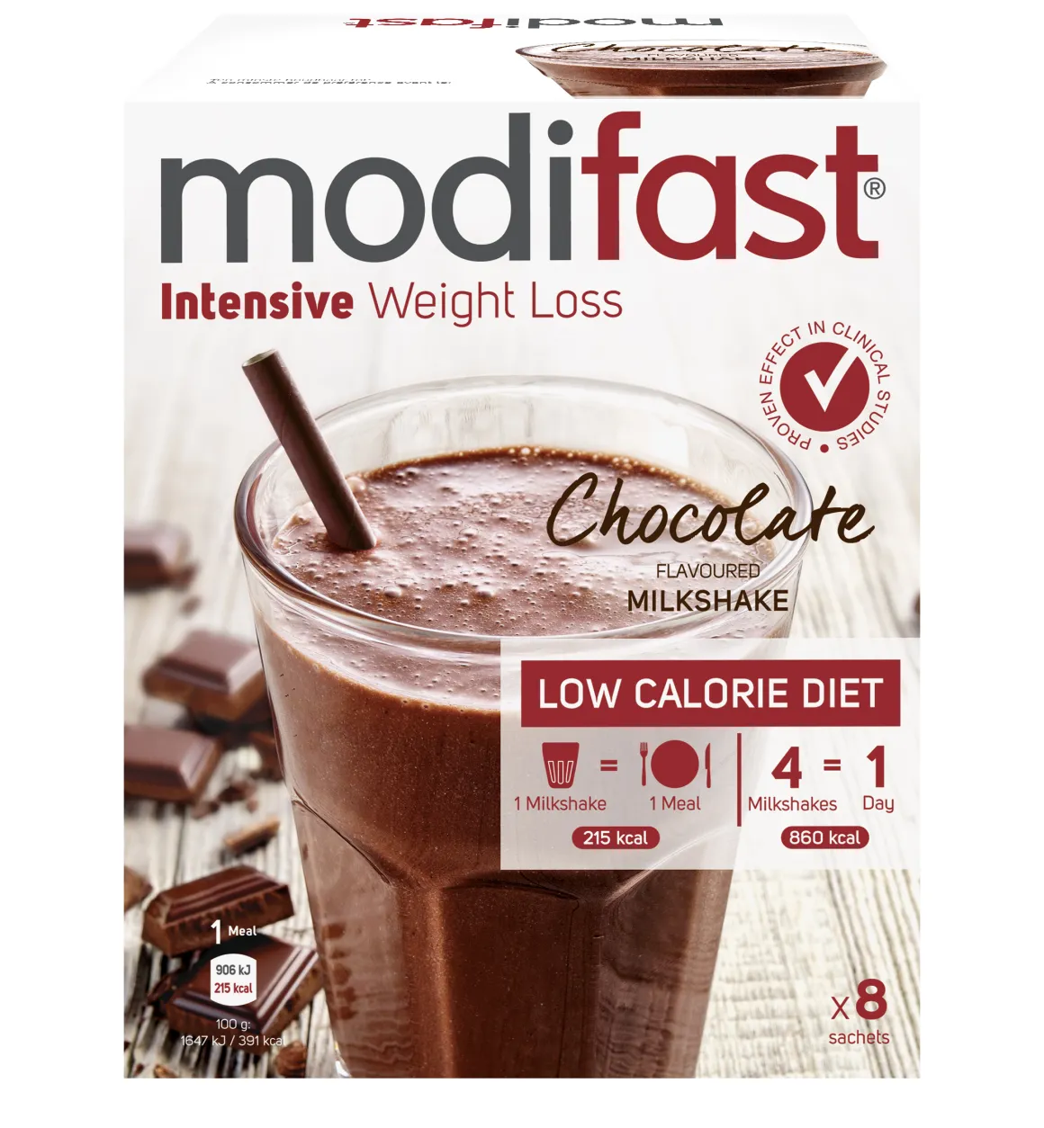 New Modifast Intensive milkshake vanilla