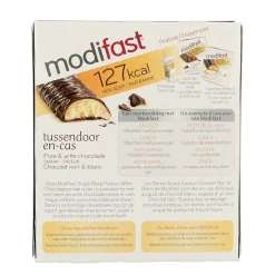 Sale Modifast Proteine shape bar dark and white chocolate 6x31g