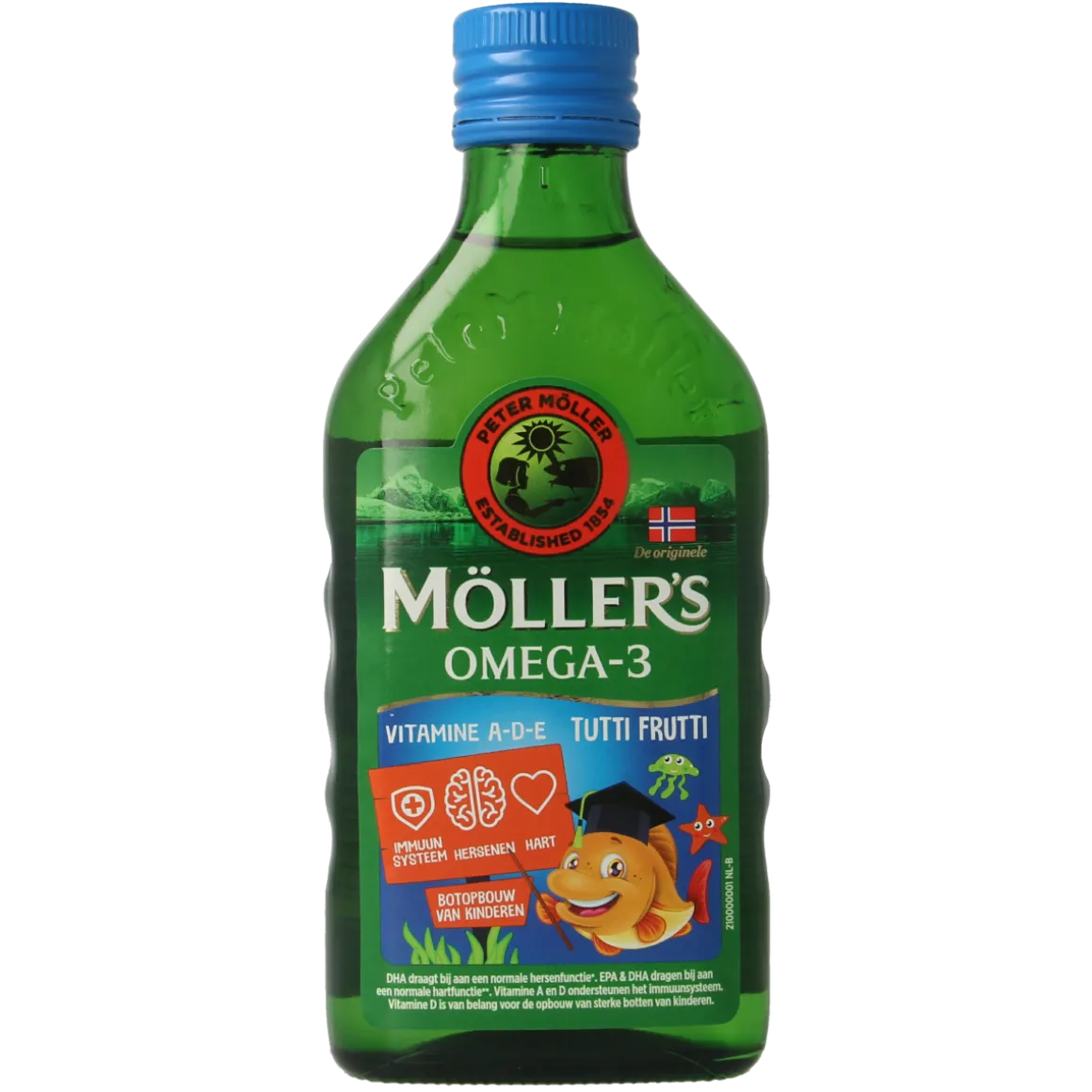 Mollers Omega-3 levertraan tutti frutti