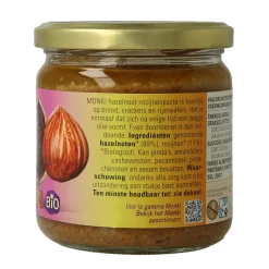 Monki Hazelnoten-rozijnenpasta eko bio