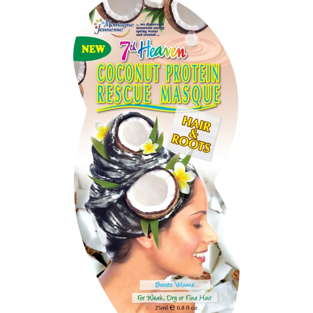 Outlet Montagne 7th Heaven haarmasker rescue coconut protein