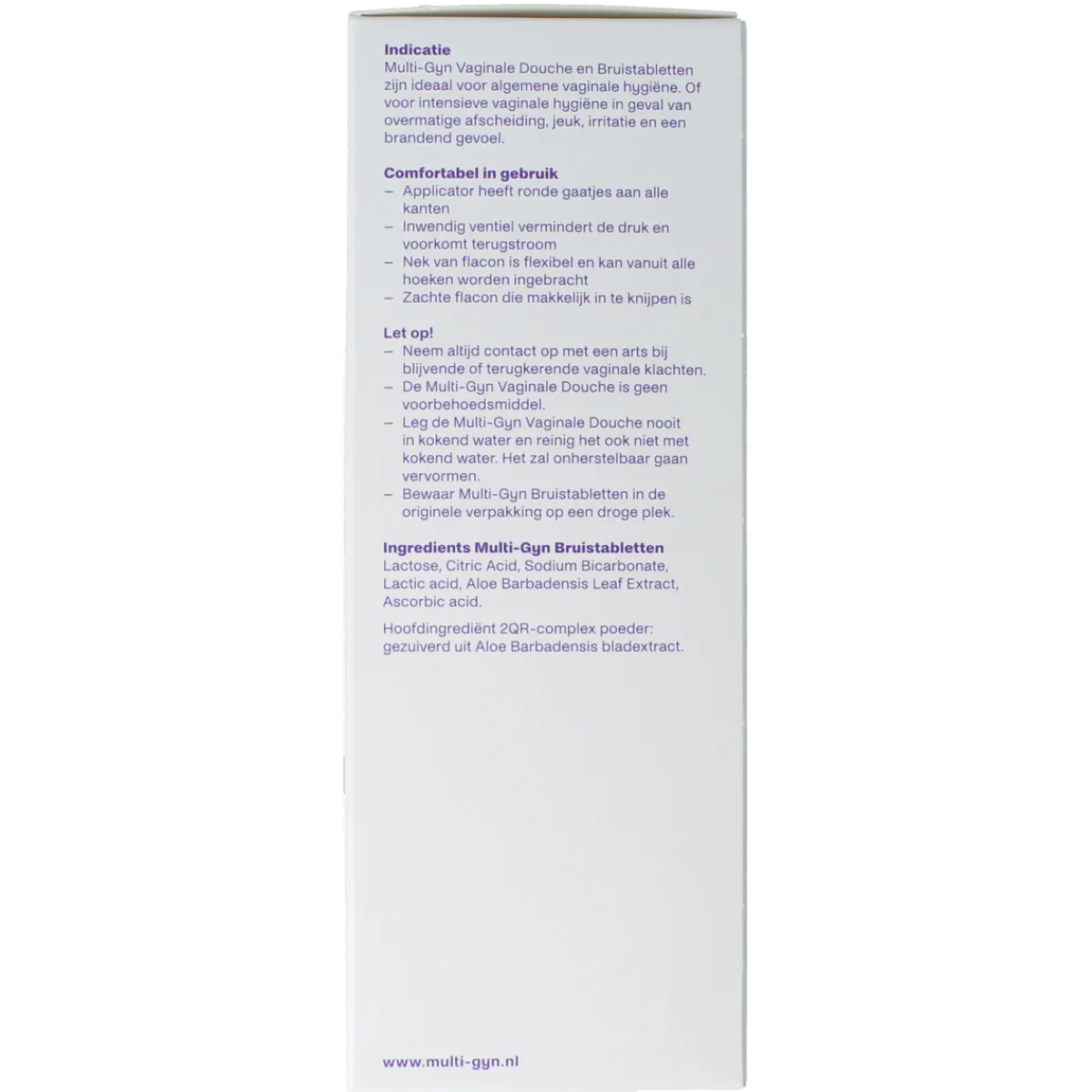Clearance Multi GYN Douche & bruistablet