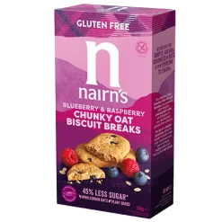 Outlet Nairns Breakfast biscuit blueberry & raspberry