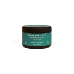 Najel Aleppo Aleppo zeep scrub zwart eucalyptus