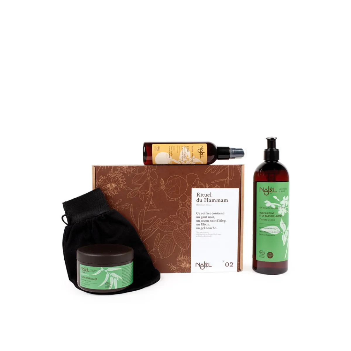 New Najel Aleppo Giftset hammam ritual