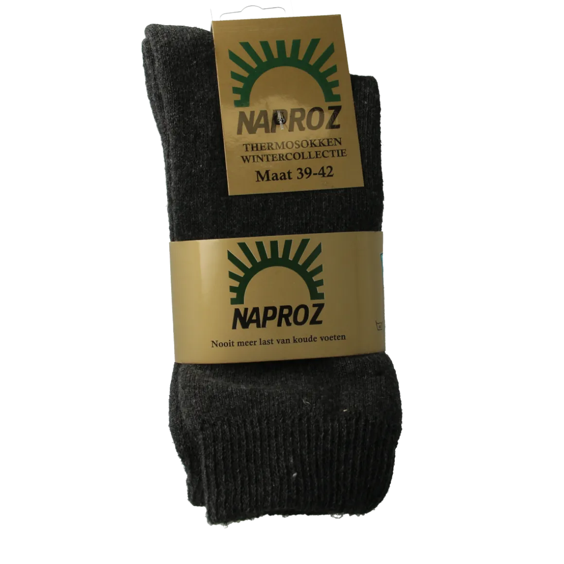 Naproz Thermo sokken grijs maat 39-42