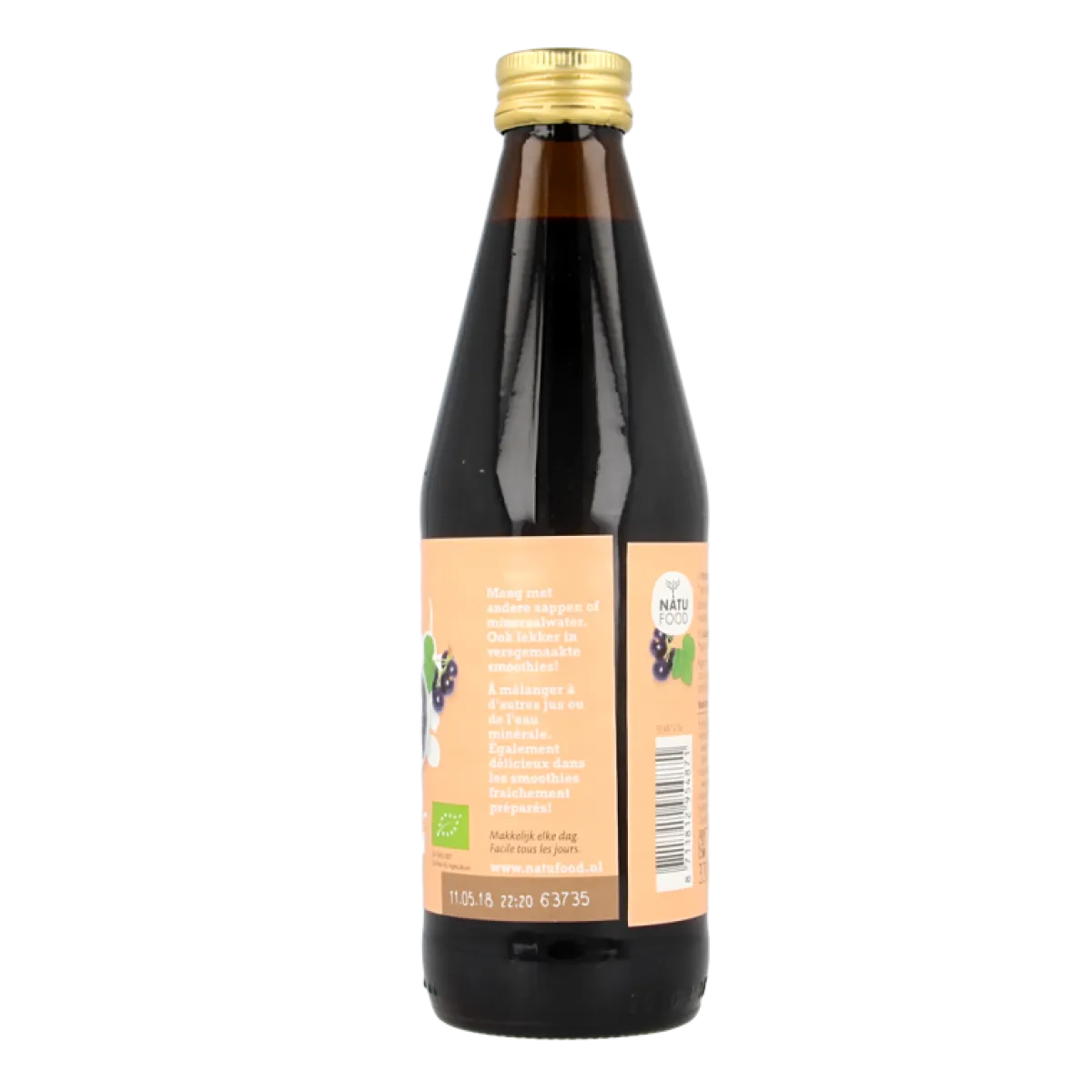 Online Natufood Zwarte bes oersap vitaal bio