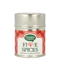 New Natural Temptation Five spices blikje natural spices bio
