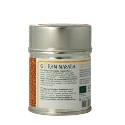 Clearance Natural Temptation Garam masala blikje natural spices bio